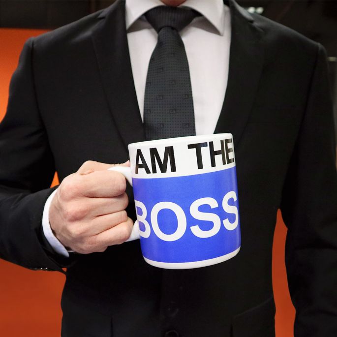 Mug XXL I am the boss 750 ml 