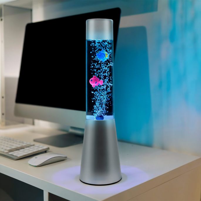 Lava Lamp met Vissen