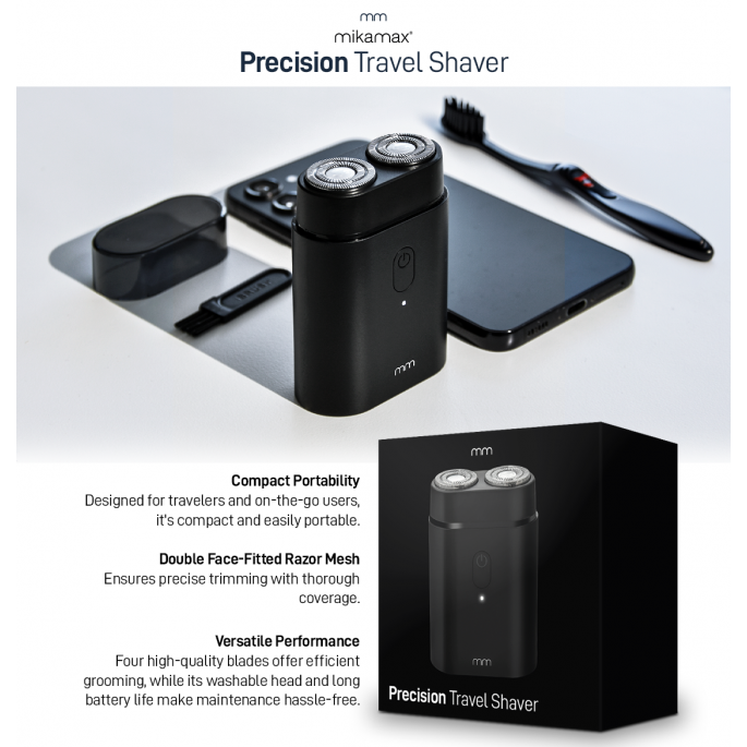 Reis Scheerapparaat - Mini Travel Shaver