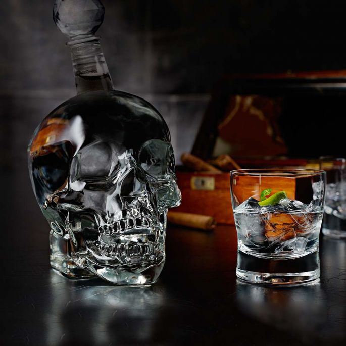 Brutaal Hobart Rendezvous Skull bottle voor € 22,95 | MegaGadgets