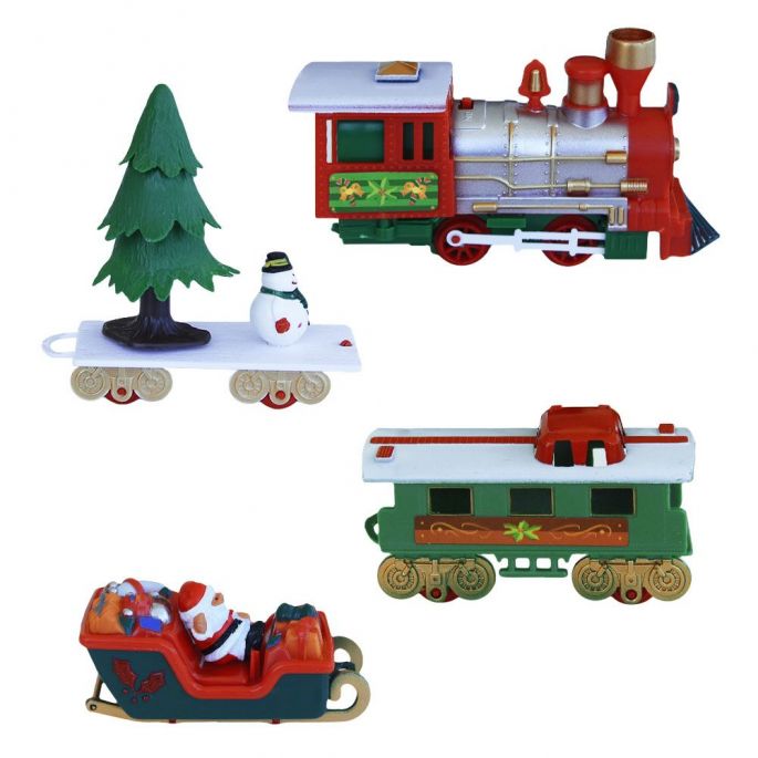 Trein set voor in de kerstboom - Christmas Tree Train Set