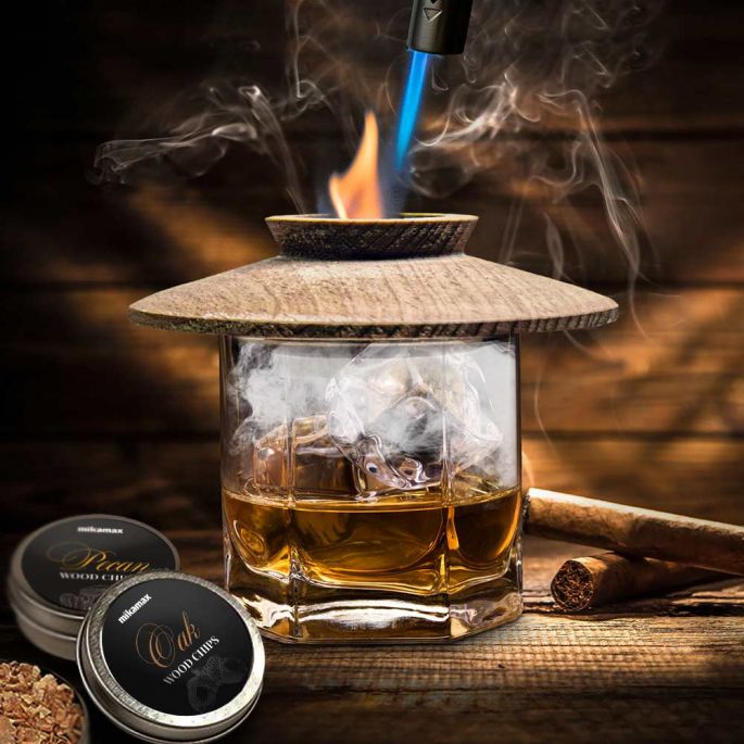nemen Fokken hand Whisky Smoker voor € 34,95 | MegaGadgets