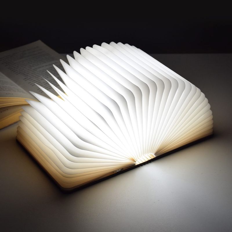 Boeklamp Hout – Book Light van 39,95 voor € |
