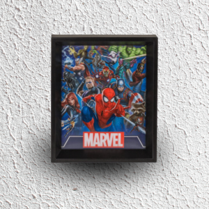 3D poster marvel spiderman