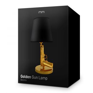 Golden Gun Lamp Replica - Beretta Tafellamp