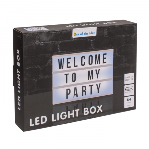 Letterbord met Licht - Cinema LightBox