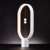 Heng Balance Lamp Oval – Magnetische lamp – Wit - Groot - 32.4 x 27.9 x 9.7 cm