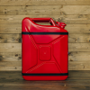 Jerrycan Pakket Rood 20L - Handige Opslagoplossing met Stijl - Uniek Meubelstuk voor Thuisgebruik - Duurzaam en Praktisch