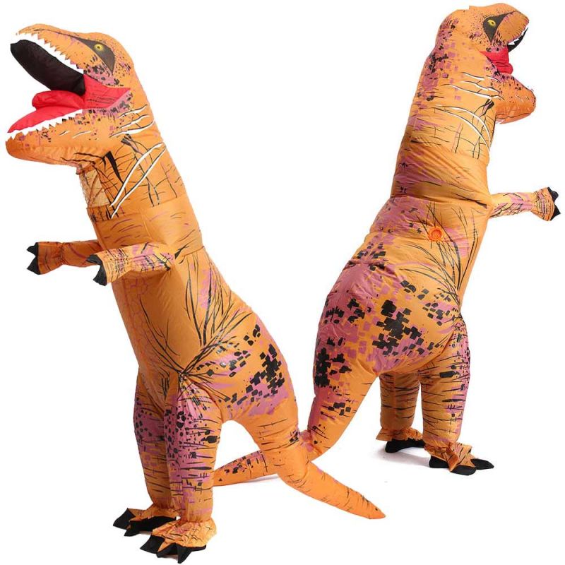 De Decoratief Transparant Opblaasbaar Dino Pak - T-Rex voor € 49,95 | MegaGadgets
